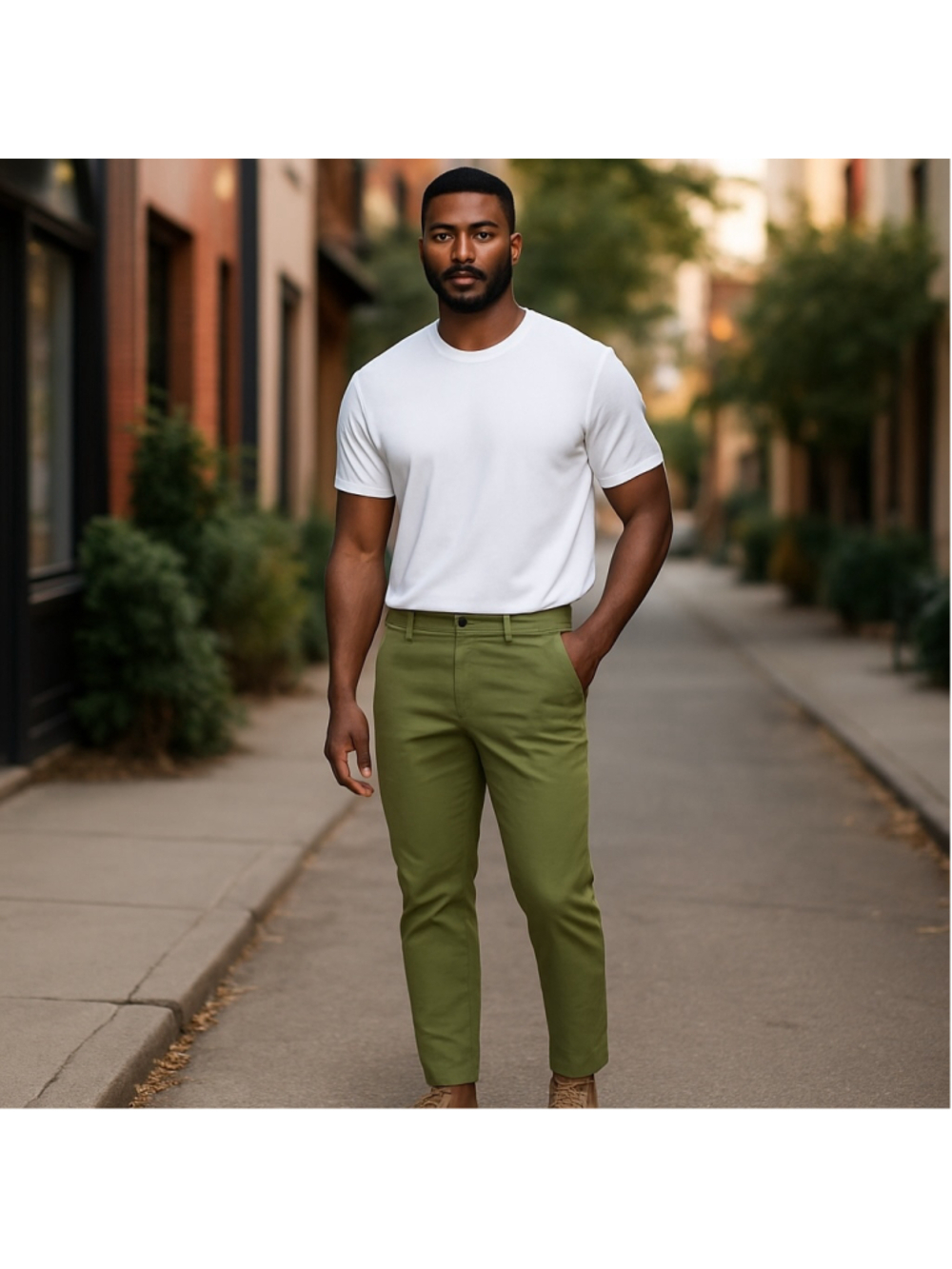 Men's Patagonia quandary Pants, Olive, 40x30